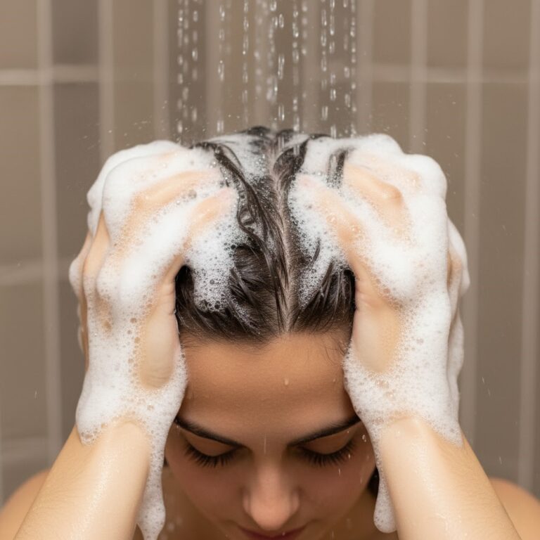Combien de shampooing par semaine