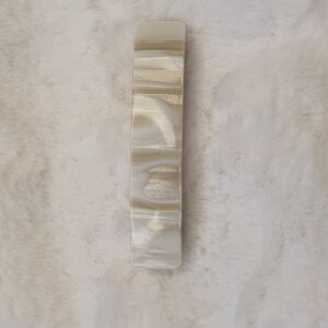 Barrette Rectangulaire isabelle Huchard - 9 cm