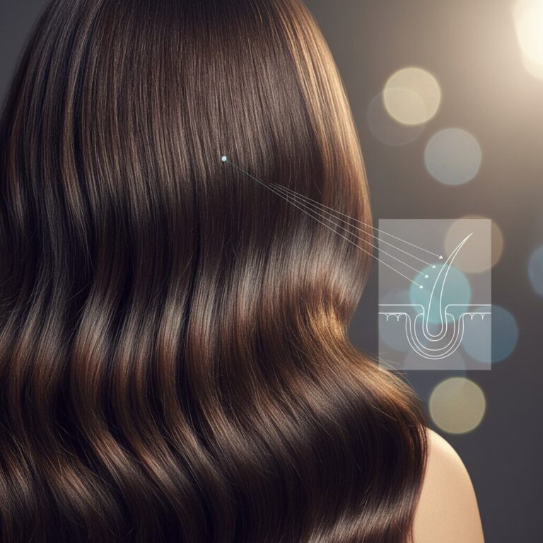 Pourquoi les cheveux sont beaux