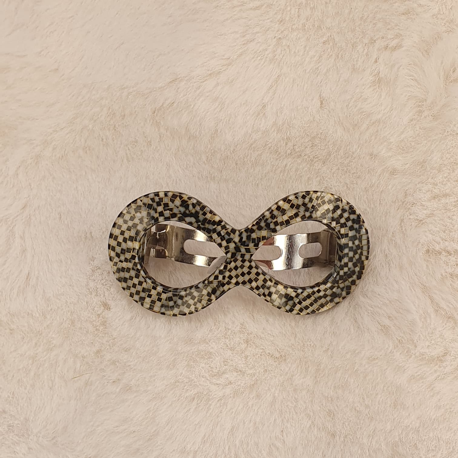 Barrette Mosaïque de Nacre – Maison Huchard