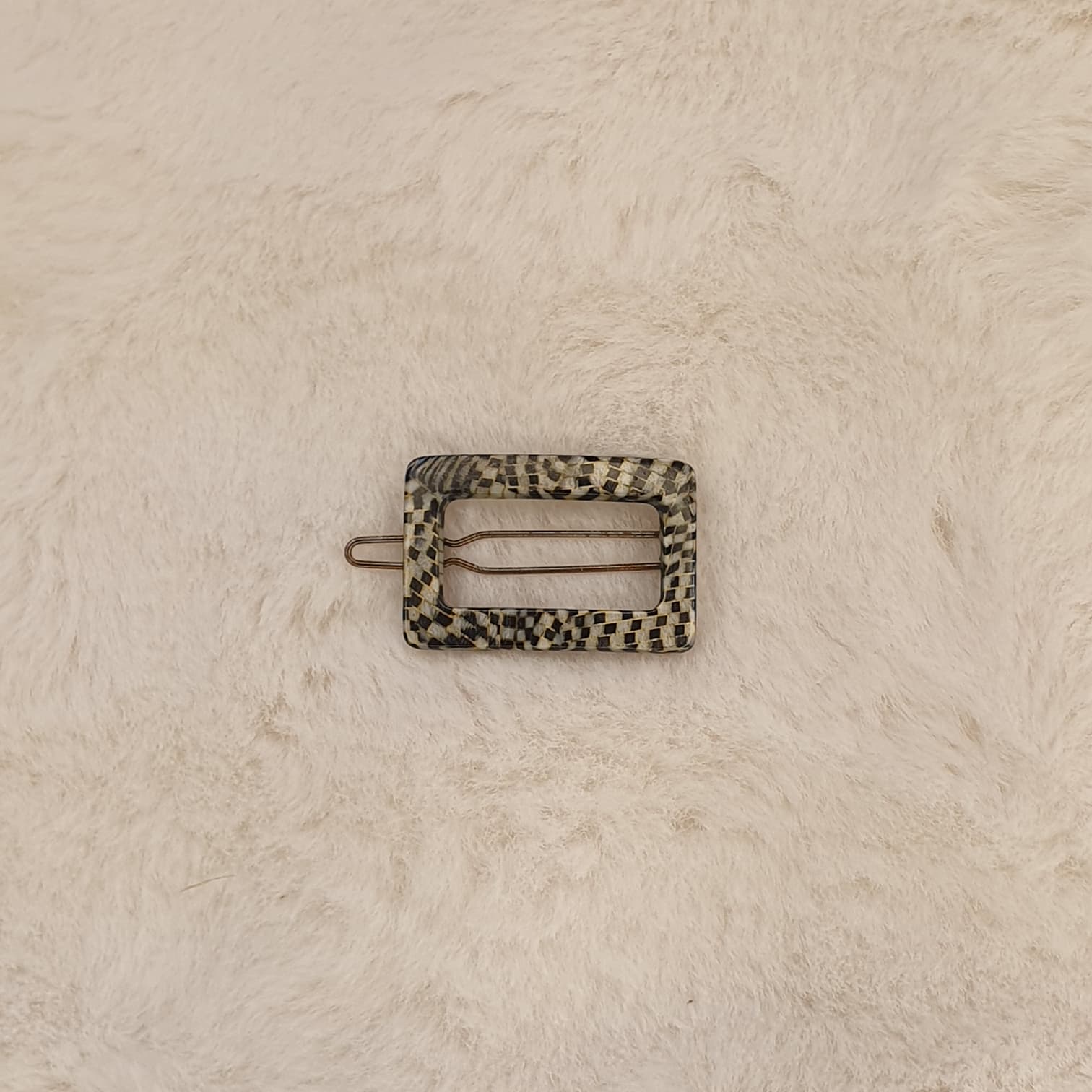 Épingle Rectangle Mosaïque de Nacre – Maison Huchard