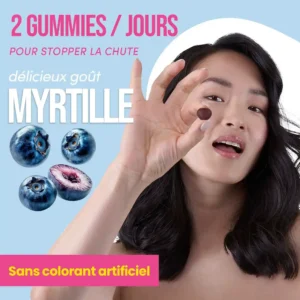 Myriam K Hair Gummies Anti-chute cheveux - biotine